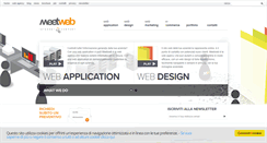 Desktop Screenshot of meetweb.it